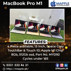 MacBook Pro M1 (4 Piece available )