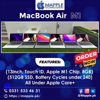 MacBook Air M1 (All Under Apple Care+)