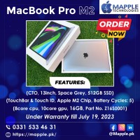 MacBook Pro M2 (Part No. Z16S0001)