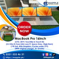 MacBook Pro 16inch-(Space Grey)