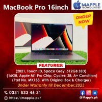 MacBook Pro 16inch (2021)