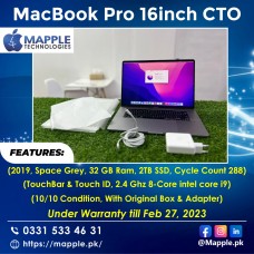 MacBook Pro 16inch CTO (2019)