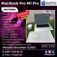 MacBook Pro M1 Pro (MK1E3)