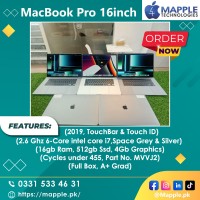 MacBook Pro 16inch-(Full Box)