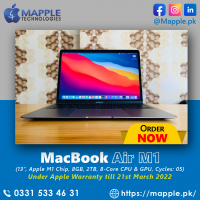 MacBook Air M1 8GB, 2TB