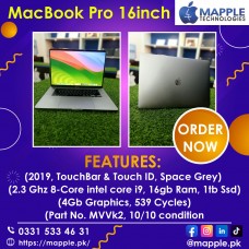 MacBook Pro 16inch-(1tb Ssd)