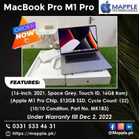 MacBook Pro M1 Pro (16-inch)