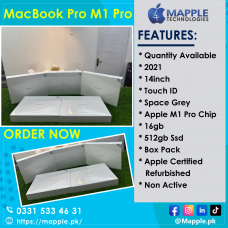 MacBook Pro M1 Pro (Quantity Available)
