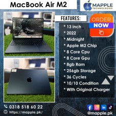 MacBook Air M2-{Midnight]
