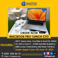 MacBook Pro 16inch CTO - 2019