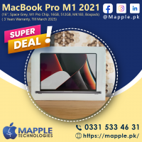 New MacBook Pro M1 2021 16-inch