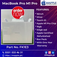 MacBook Pro M1 Pro  (Part No. FK1E3)