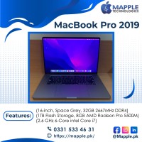 MacBook Pro 2019  16inch 32GB 1TB 8GB