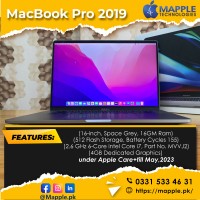MacBookPro 2019 16-inch
