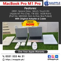 MacBook Pro M1 Pro (Part No. MKGQ3)