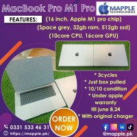 MacBook Pro M1 Pro-[10/10 condition]