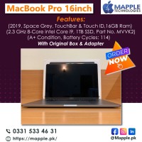 MacBook Pro 2019 16inch 16GB 1TB